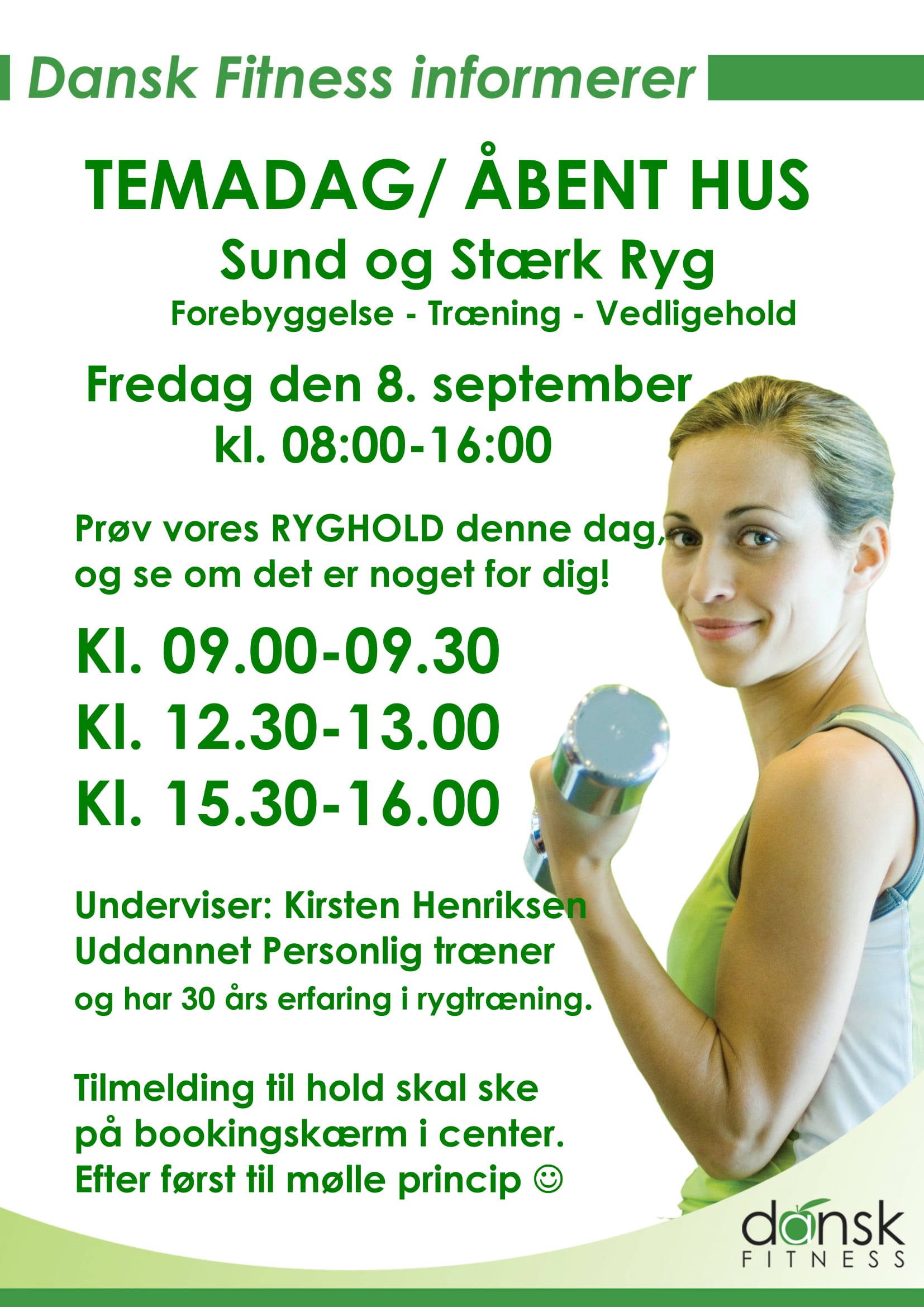 Temadag Ryghold prøv det GRATIS!