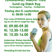 Temadag Ryghold prøv det GRATIS!