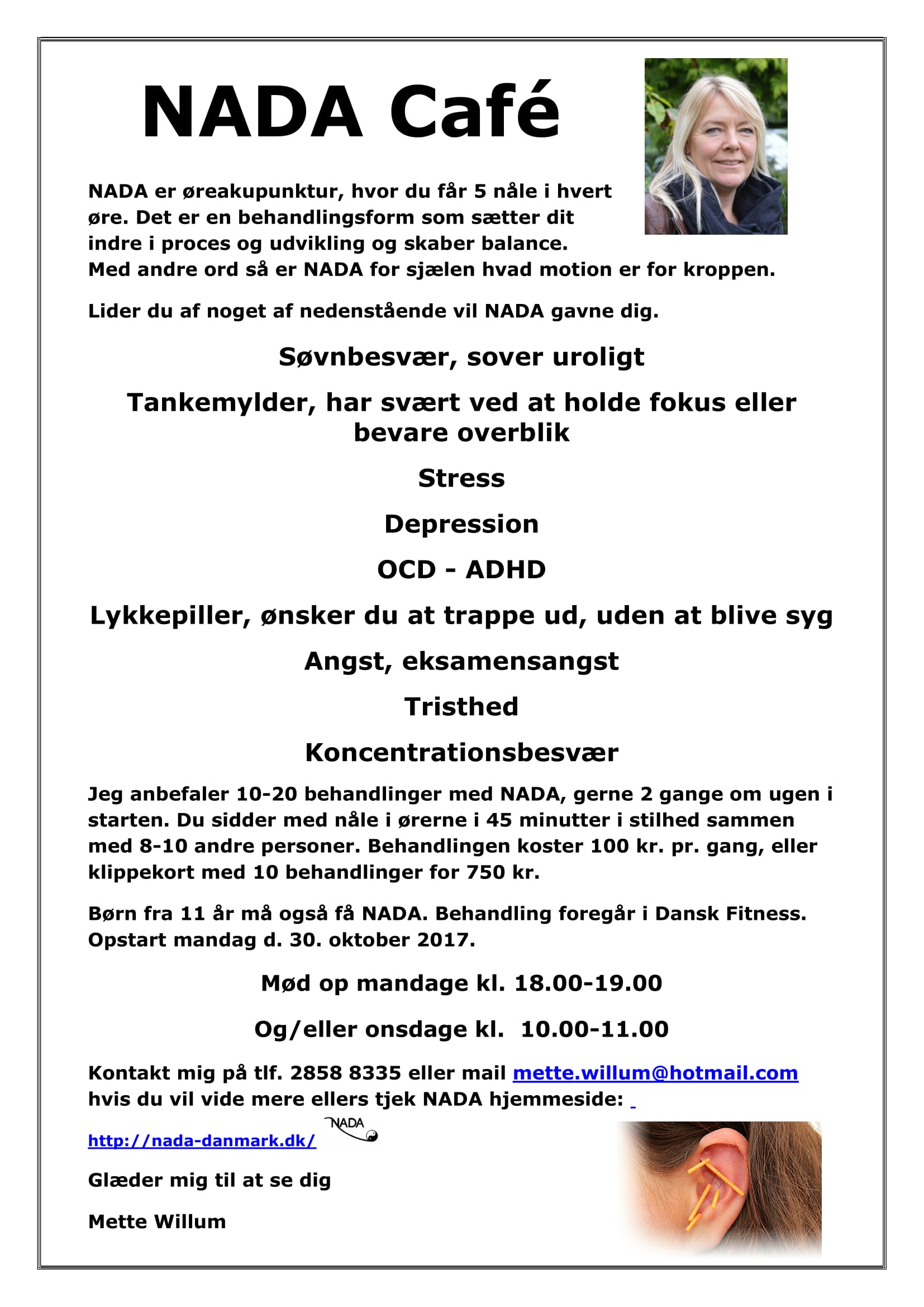 NADA Cafè i Dansk Fitness