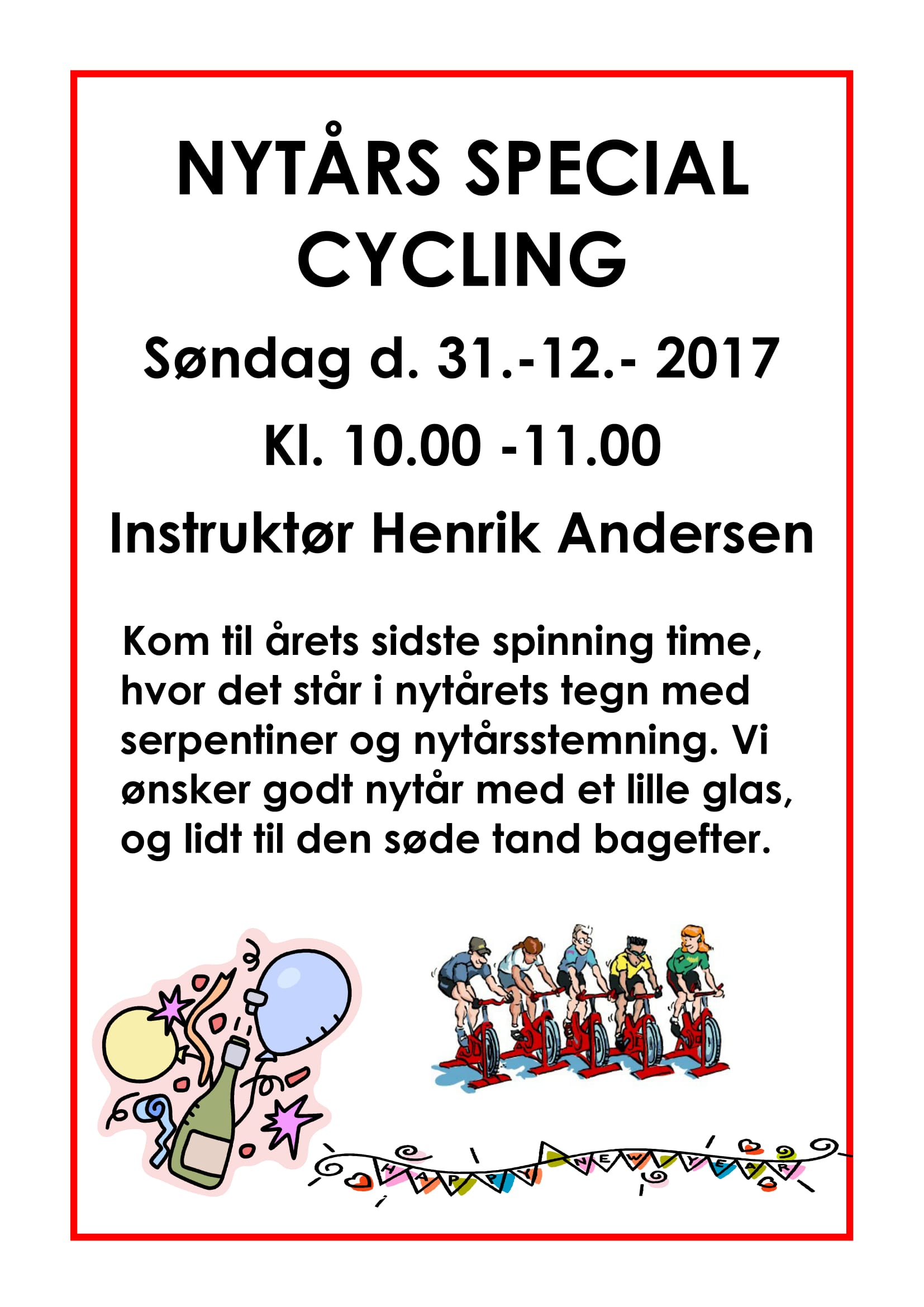 Nytårs special cycling