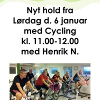 Cycling Lørdag start d. 6 januar