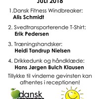 Vinderne af JULI konkurrencen