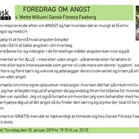 FOREDRAG OM ANGST