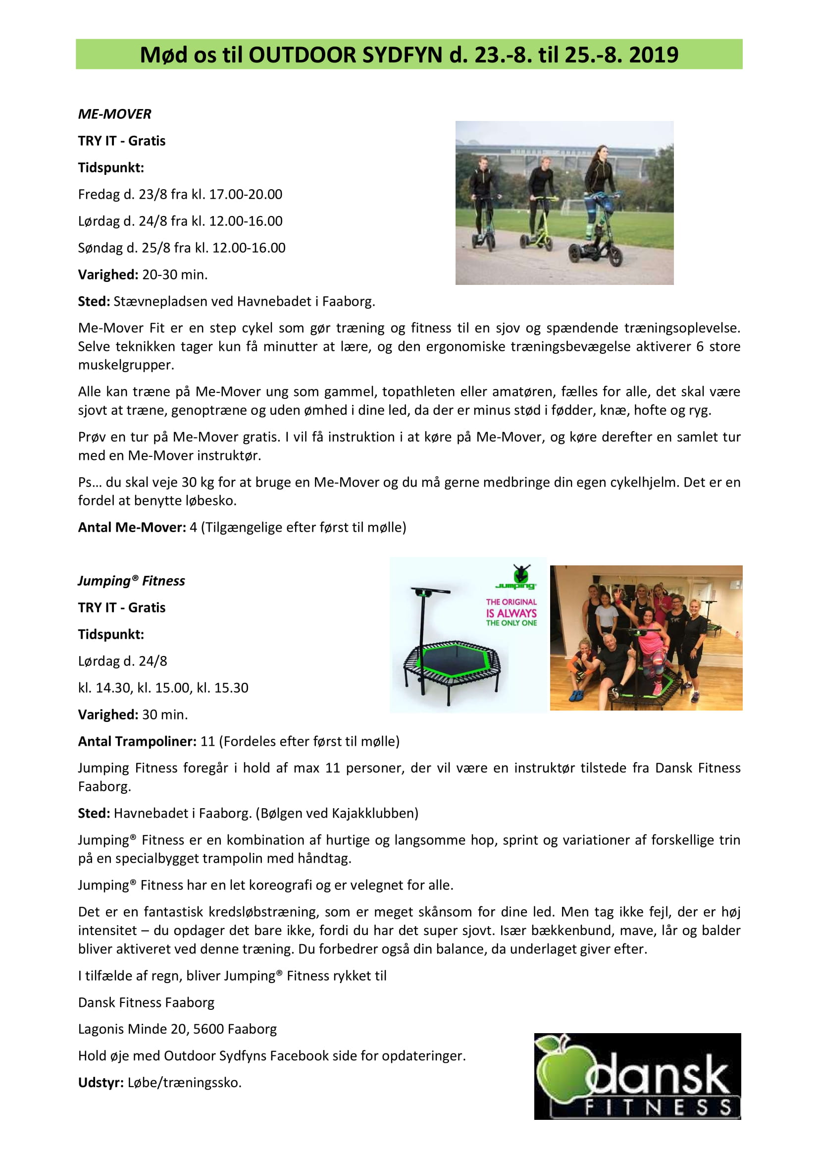 Mød os til OUTDOOR SYDFYN