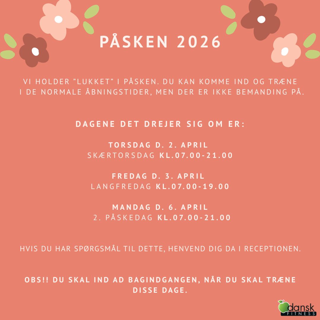 Påske åbningstider 2026